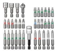 Coffret 34 embouts de vissage pour Perceuse Visseuse sans fil G