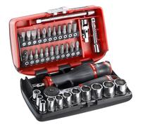 Coffret 38 pièces cliquet + douilles 1/4 6 pans boite nano - FACOM - R2NANOPB