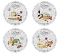 COFFRET 4 ASSIETTES LES FROMAGES DE NOS REGIONS - EASYLIFE