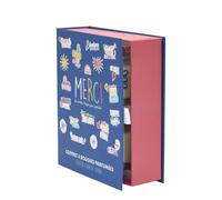 HOME DECO FACTORY - BO0199 - Coffret de 4 Bougies Parfumées Fleur de Coton - Idéal pour Offrir - Décoration et Ambiance - Parfait pour Remercier - Cire de Paraffine - Verre - Bleu - Taille Standard