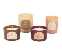 Coffret 4 Bougies Parfumées Senteurs Naturelles - MOLLY - ALTOBUY Rose G