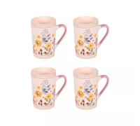Table Passion – Coffret 4 mugs Céleste – Porcelaine 38 cl – Multicolore
