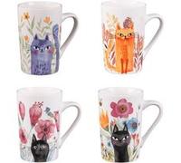 Table Passion Coffret 4 mugs Savannah 35 cl Multicolore
