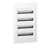 Coffret 4 rangées - 18 modules - Encastré - Sans porte - PrismaSeT XS