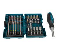 Coffret 43 accessoires de vissage + tournevis à cliquetE-MAKITA - 25096