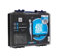 Coffret 450 colliers de câblage polyamide SCELLIT - avec pince - COF-ELECOL