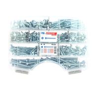 Coffret 475 PC - w 32 vis metaux th din 933 acier zingué bl