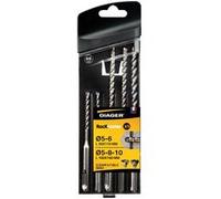 Coffret 5 Forets Béton ROCKFASTER SDS Plus Diager