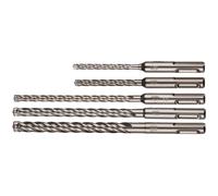 Makita Coffret de 5 forets NEMESIS II B-58992 SDS-Plus 4 taillants TCT 5/6/8/10 mm