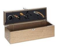 Coffret 5 pièces sommelier "marc" 35cm naturel