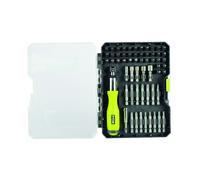 Coffret 59 accessoires vissage-boulonnage avec tournevis à cliquet
