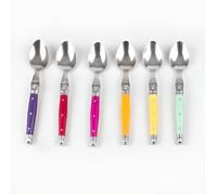 Coffret 6 cuillères à café Laguiole couleurs