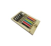 Coffret 6 cuilleres cafe tonic mix dubost colas pradel loo60301ton