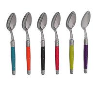 Jean Dubost – Coffret 6 cuillères de table Laguiole Tonic Mix – Acier inox