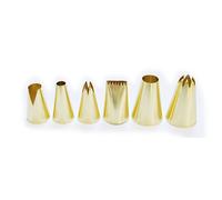 Coffret 6 douilles dorées Scrapcooking