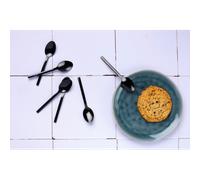Coffret 6 petites cuillères - black