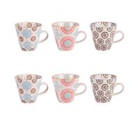 Coffret 6 tasses Bohème 17 cl
