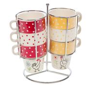 Coffret 6 tasses expresso Flavie - Amadeus
