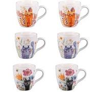 Coffret 6 tasses Savannah 23 cl - Table Passion - Blanc - Porcelaine Blanc G