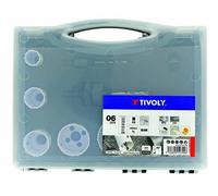 Tivoly – Mallette 8 scies cloches bi-métal XT50527052700 Ø22-68 mm pour métal et bois durs