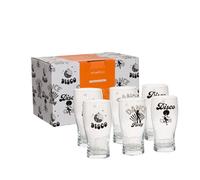 Coffret 6 verres à bière Disco