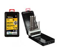 Coffret 7 forets béton SDS Plus Rockfaster - DIAGER - 1001R
