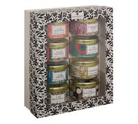 Coffret 8 bougies parfumées Sujan pot métal - Atmosphera Créateur d'intérieur