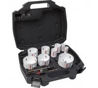 Coffret 9 trépans bimétal - 8% cobalt - Série 42 ERKO