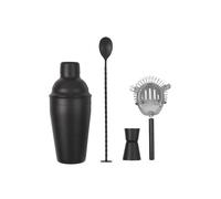 COFFRET À COCKTAIL INOX NOIR SHAKER ACCESSOIRES