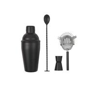 COFFRET À COCKTAIL INOX NOIR SHAKER ACCESSOIRES