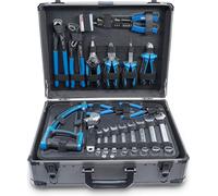 Coffret à outils avec jeu de 149 pièces en acier au chrome-vanadium