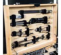 Coffret à outils en bambou, 108 pcs.