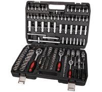 Coffret à outils - Jeu de cliquets 171 pièces - Mallette plastique 33 x 46 x 9 cm