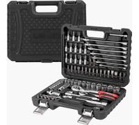 Coffret à outils, jeu d'outils pour clés à molette 4-22mm, 82 pièces