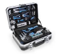 Coffret à outils Karcher 114 pièces avec marteau, tournevis, clés à douille, jeu d'embouts, etc.