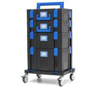 Coffret à outils mobile sur roulettes, 105 pièces