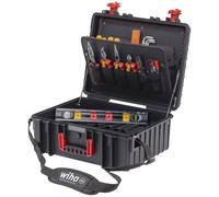 Wiha valise à outils XL 2 electric 41 pcs, I Valise à outils remplie pour électricien avec sangle de transport