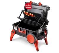 Coffret à outils WIHA XXl III - Pour électricien - Non équipé - 44129 | (44129) Tool box for pro electricians, unfitted, large, with wheels I free 7 screwdrivers | 68.5 x 50.1 x 34.5 cm