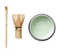 Coffret à thé Matcha CAFE KITSUNÉ, set de 3 pc, beige, Printworks