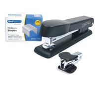 Coffret Agrafage - Agrafeuse + Ôte Agrafes + Boîte Agrafes 26/6 Mm - Rapesco