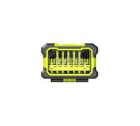 Ryobi Coffret antichocs embouts de vissage RAK10MSDI 10 pièces 50 mm Torx PH PZ Longue durée