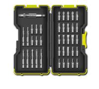 Coffret antichocs RYOBI 40 embouts de vissage - porte-embouts RAK40SD