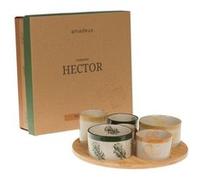 Coffret apéritif 6 bols Hector - Amadeus - Multicolore - Grès Multicolore