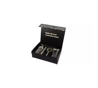 Coffret Apéritif Shaker 6 pièces en verre et inox