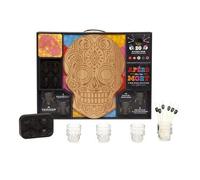 Coffret Apéro De La Mort - Apéro De La Mort, Les Recettes Avec 4 Verres Tête De Mort, 1 Planche Tête De Mort, 4 Sous-Bocks, 1 Moule À Glaçons Tête De Mort Et 20 Piques Tête De Mort