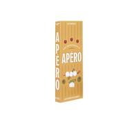 Coffret Apéro "Livre" 32cm Jaune