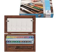 Royal Talens – Coffret aquarelle en bois Van Gogh – Set de 24
