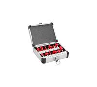 Coffret assortiment 12 mèches de défonceuse carbure Pro Q. 8 mm - OFS12 - Holzmann