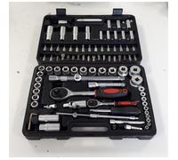 Coffret Assortiment de douilles - Set de cliquet - Vendu en pack - Hexagonal - Métal