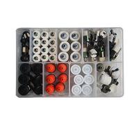 Coffret / Assortiment De Filtres à Essence Pour Tronçonneuse & Débrousséilleuses. Contient 66 Pièces.